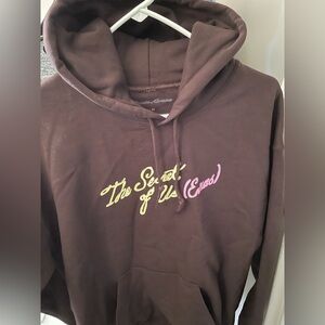 New - Gracie Abrams Secret of Us Eras Tour Size Medium Brown Hoodie